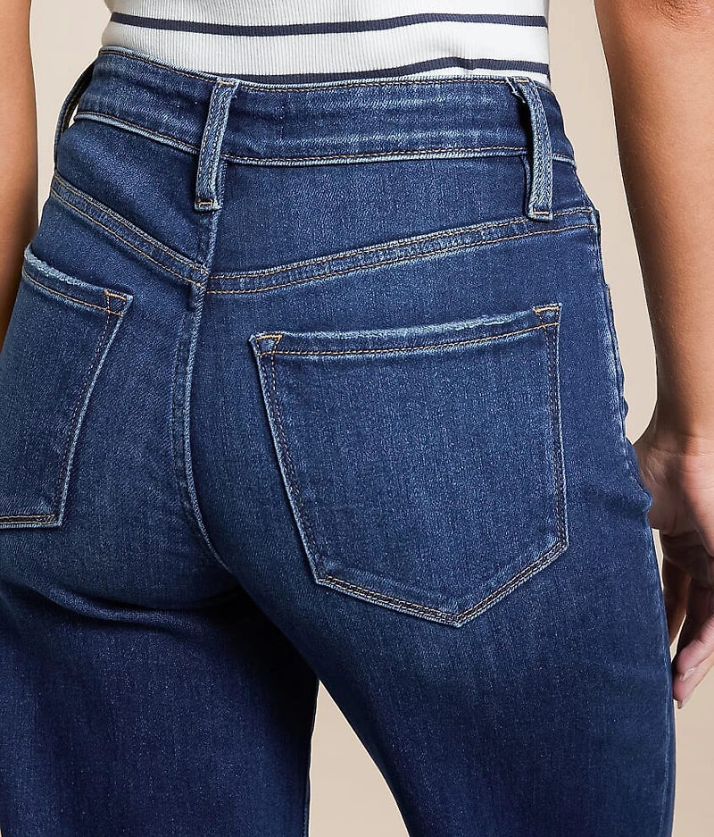 High Rise Wide Leg Stretch Jean