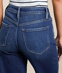 High Rise Wide Leg Stretch Jean