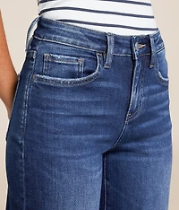 High Rise Wide Leg Stretch Jean