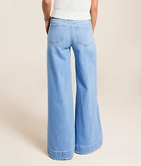 High Rise Ultra Wide Leg Stretch Jean