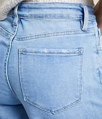 High Rise Ultra Wide Leg Stretch Jean