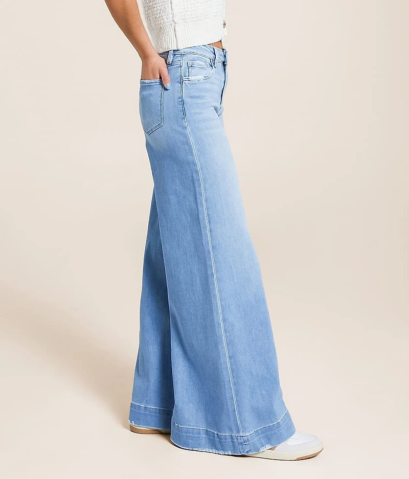 High Rise Ultra Wide Leg Stretch Jean