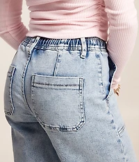 High Rise Wide Leg Stretch Jean