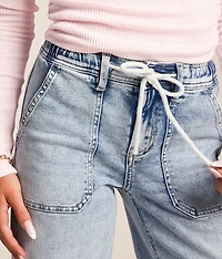 High Rise Wide Leg Stretch Jean
