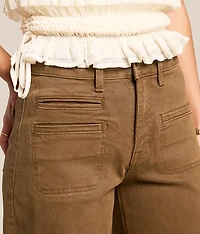 High Rise Barrel Stretch Jean