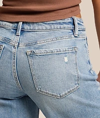 Low Rise Wide Leg Stretch Jean