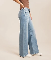 Low Rise Wide Leg Stretch Jean