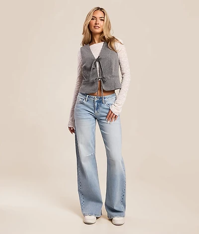 Low Rise Barrel Stretch Jean
