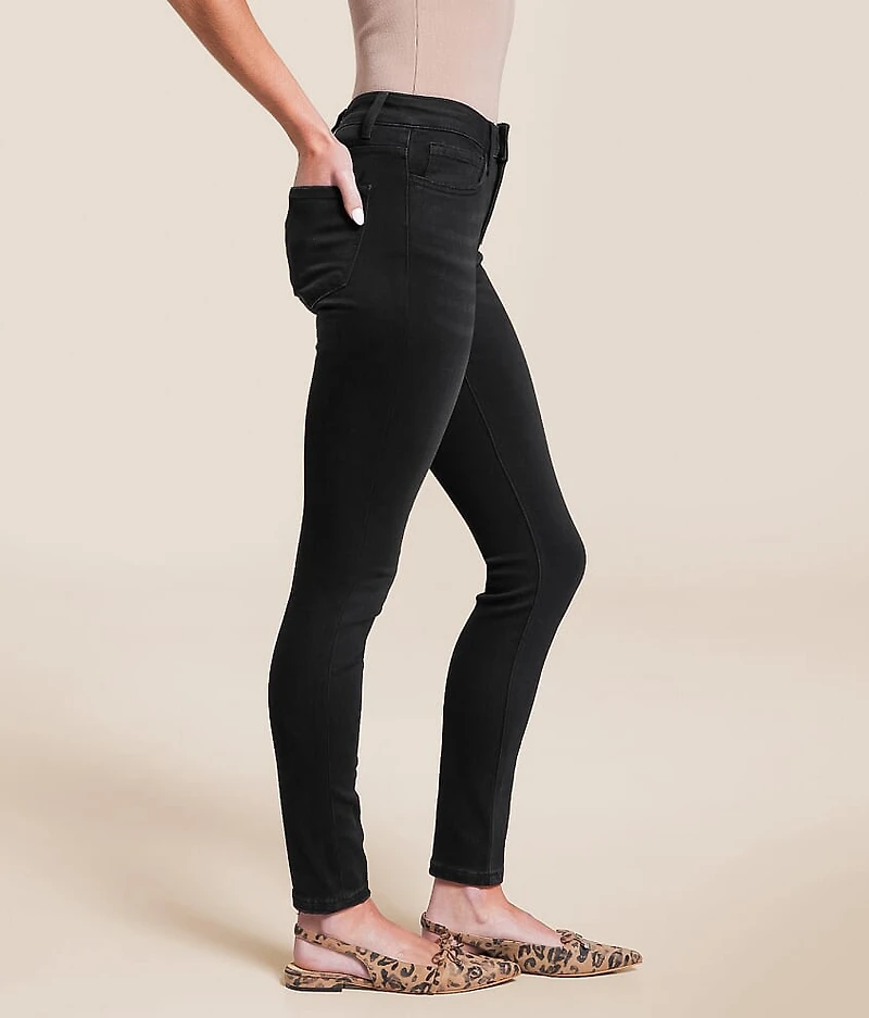 Mid-Rise Skinny Stretch Jean