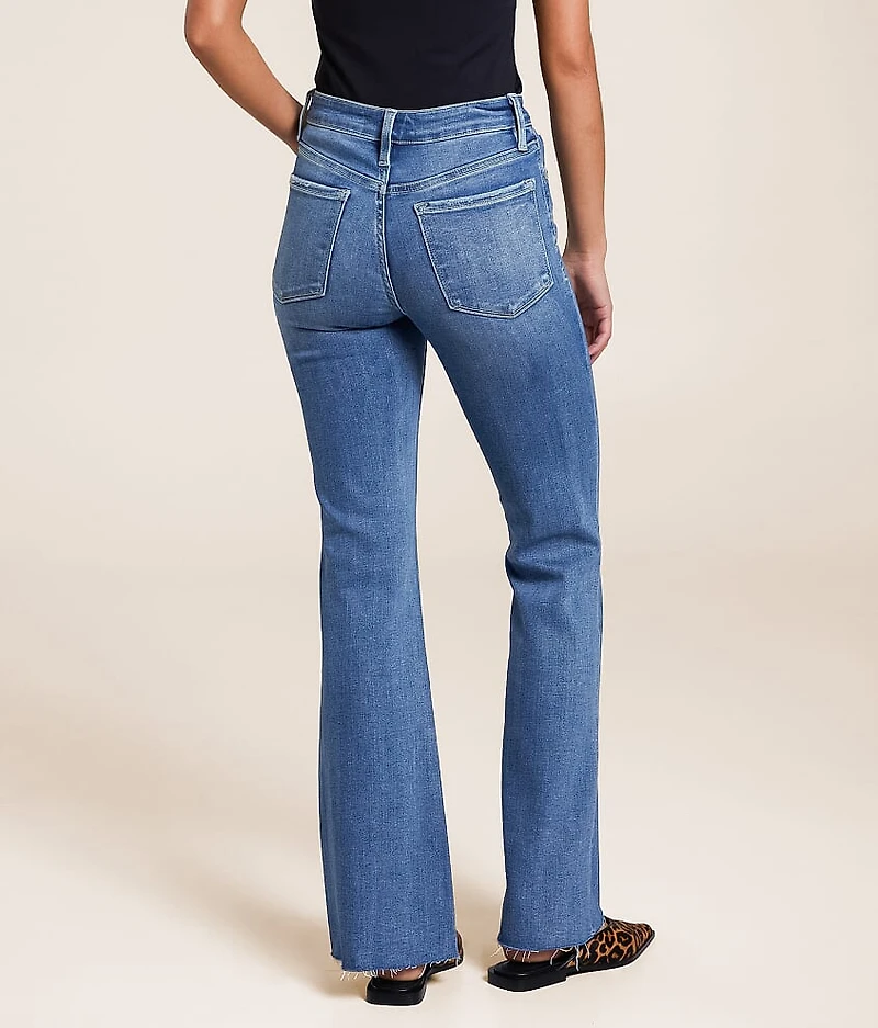 High Rise Flare Stretch Jean