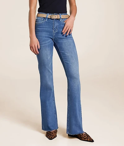 High Rise Flare Stretch Jean
