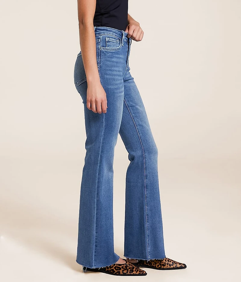 High Rise Flare Stretch Jean