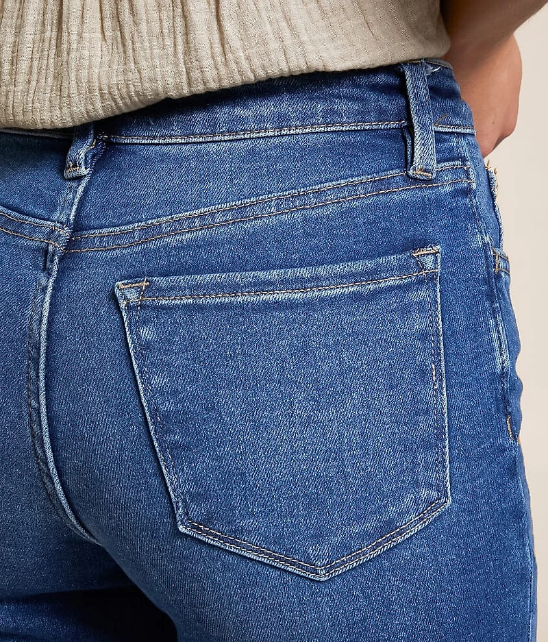 High Rise Flare Stretch Jean