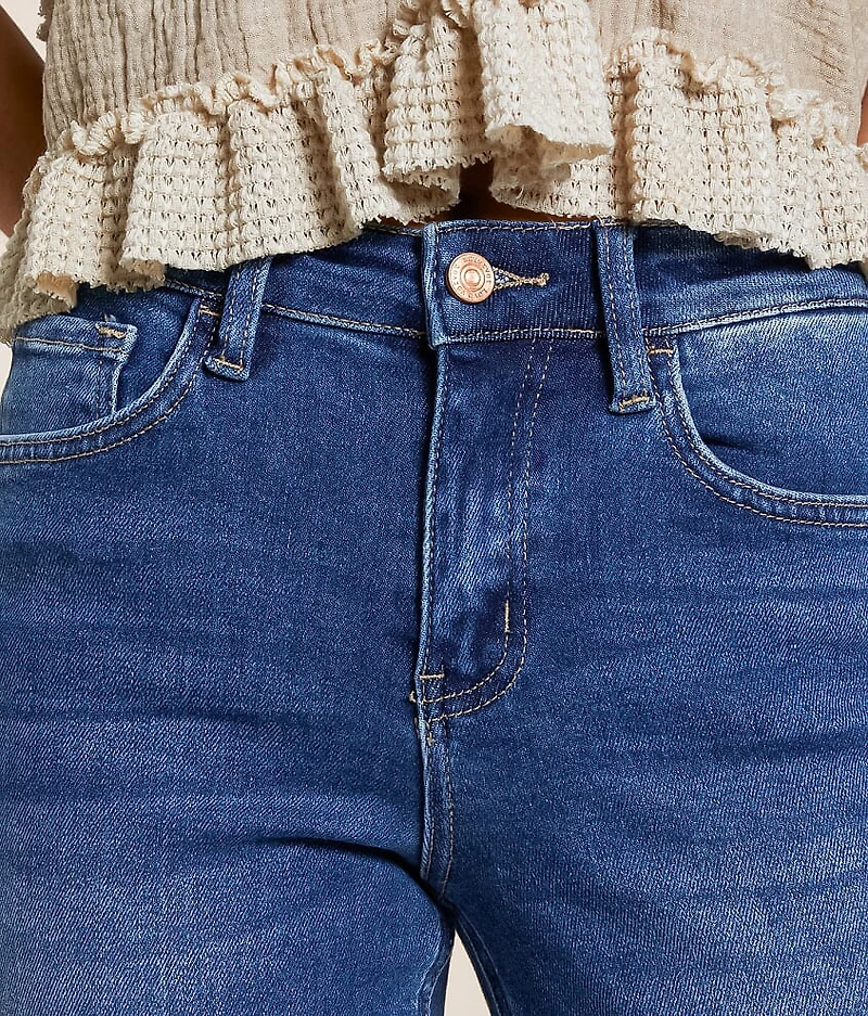 High Rise Flare Stretch Jean