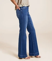 High Rise Flare Stretch Jean
