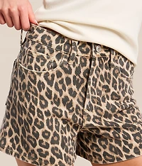 Ultra High Rise Leopard Stretch Short