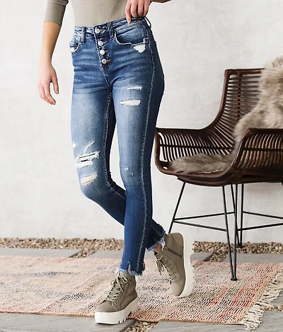 High Rise Skinny Stretch Jean