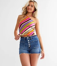 High Rise Stretch Short