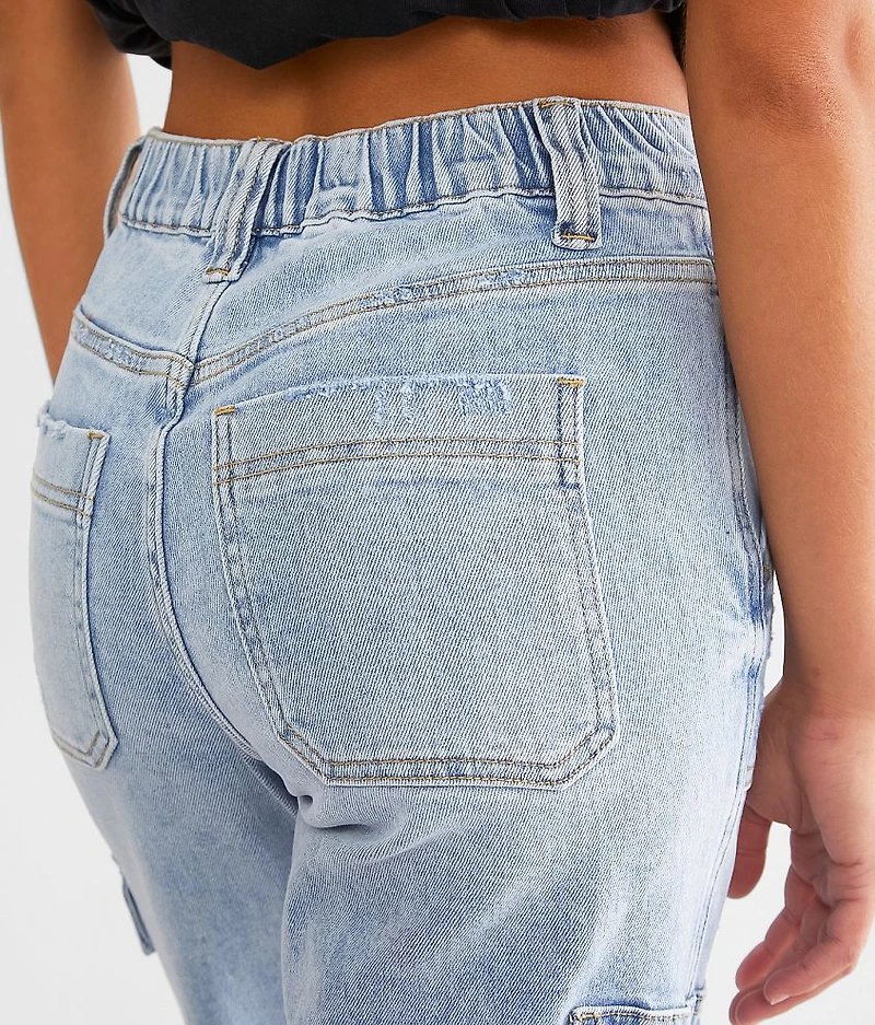 Dixie High Rise Cargo Stretch Jean