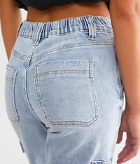 Dixie High Rise Cargo Stretch Jean