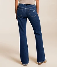 VERVET Bella High Rise Flare Stretch Jean