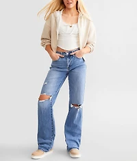 Leslie 90's Vintage Flare Stretch Jean