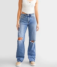 Leslie 90's Vintage Flare Stretch Jean