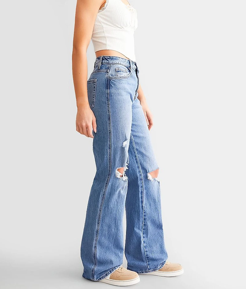 Leslie 90's Vintage Flare Stretch Jean