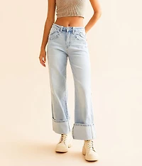 Kris Baggy Cropped Wide Leg Jean