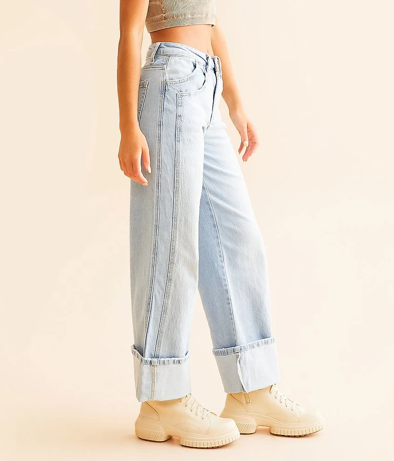 Kris Baggy Cropped Wide Leg Jean