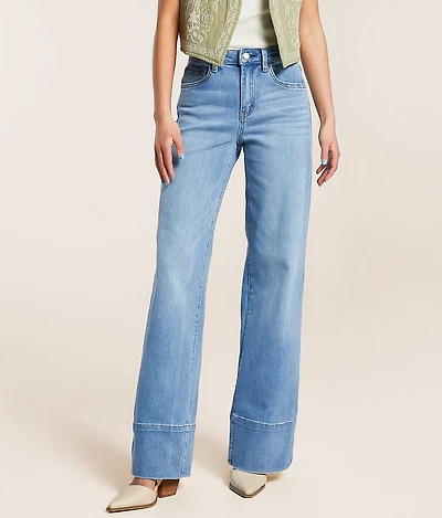 Olivia Wide Leg Trouser Stretch Jean