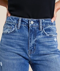Kris Baggy Wide Leg Stretch Cuffed Jean