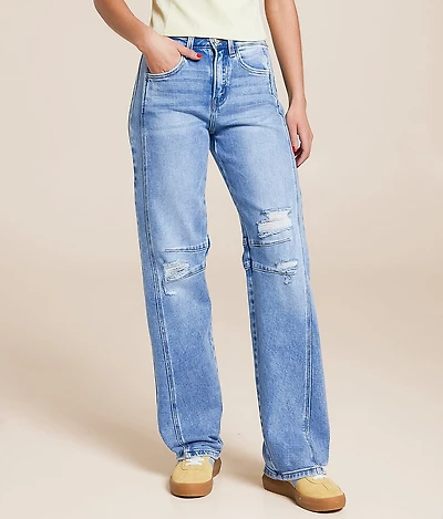 Kate Barrel Leg Stretch Jean