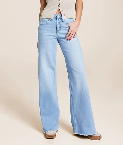 VERVET Olivia Wide Leg Stretch Jean