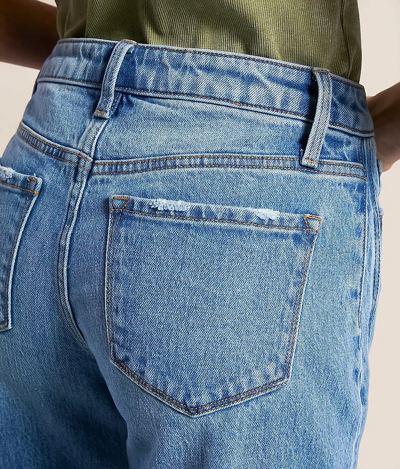 Kris Baggy Cropped Wide Leg Jean