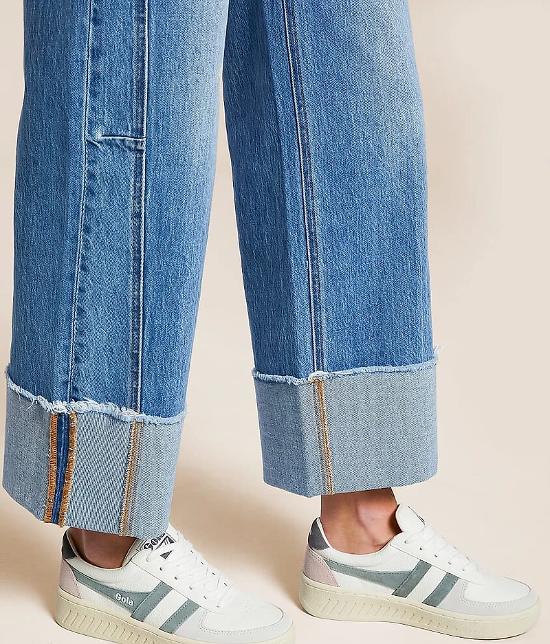 Kris Baggy Cropped Wide Leg Jean