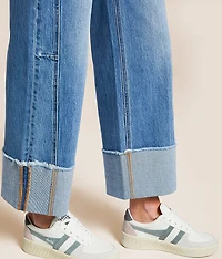Kris Baggy Cropped Wide Leg Jean