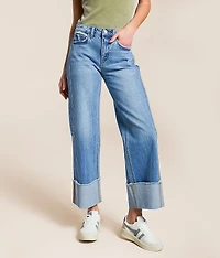 Kris Baggy Cropped Wide Leg Jean