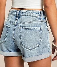 Rebecca High Rise Cuffed Stretch Short