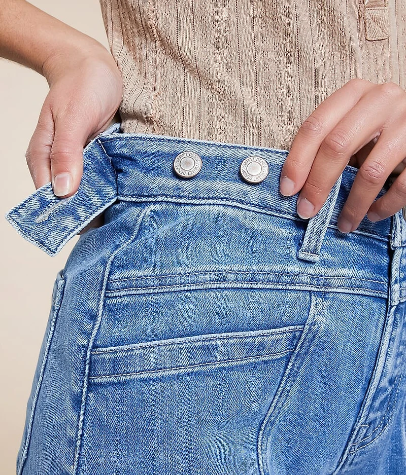Olivia Cropped Wide Leg Stretch Jean