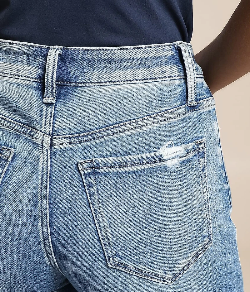Kris Baggy Cropped Wide Leg Stretch Jean