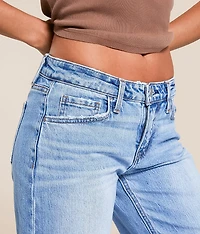 Aubrey Low Rise Baggy Wide Leg Strech Jean
