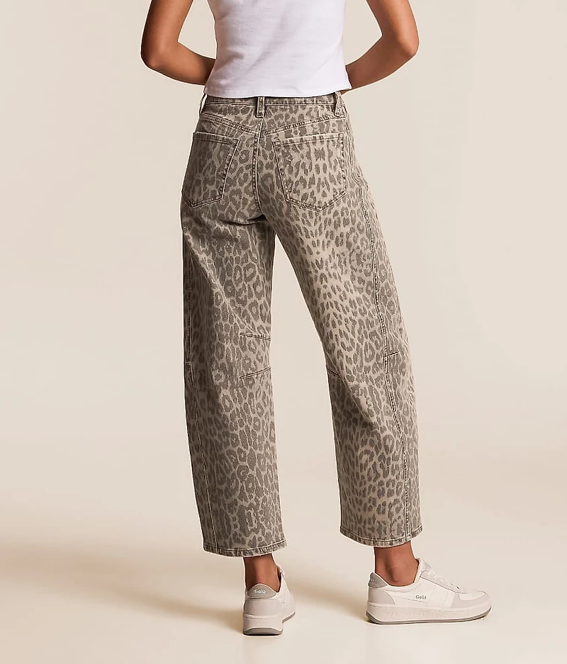 Kate Leopard Barrel Stretch Jean