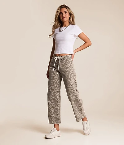 Kate Leopard Barrel Stretch Jean