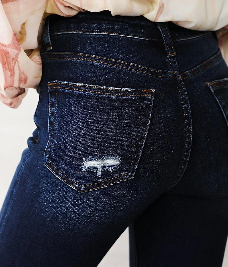 VERVET High Rise Flare Stretch Jean