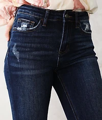 VERVET High Rise Flare Stretch Jean