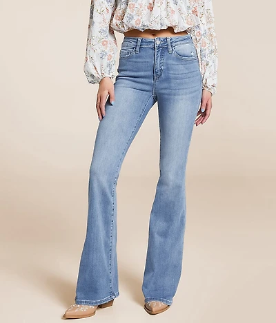 Bella High Rise Flare Stretch Jean