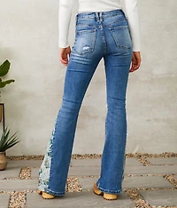 VERVET High Rise Flare Stretch Jean