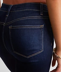 High Rise Ankle Skinny Stretch Jean