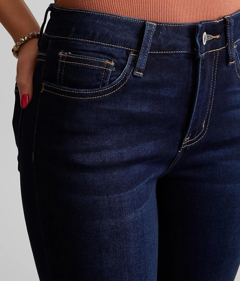 High Rise Ankle Skinny Stretch Jean